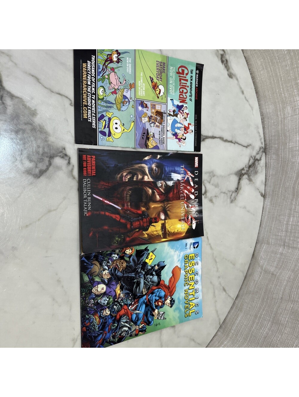 Lot of 3 Deadpool Adult Graphic Novels